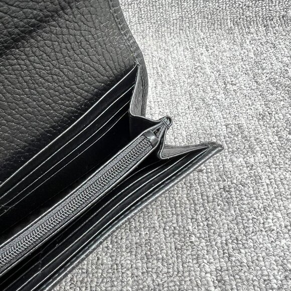 100% Authentic Gucci Soho Interlocking Leather Wallet - Picture 13 of 16